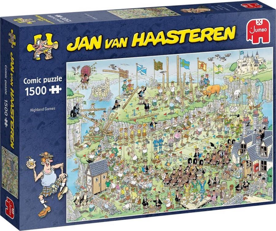 Jan van Haasteren Highland Games legpuzzel 1500 stukjes