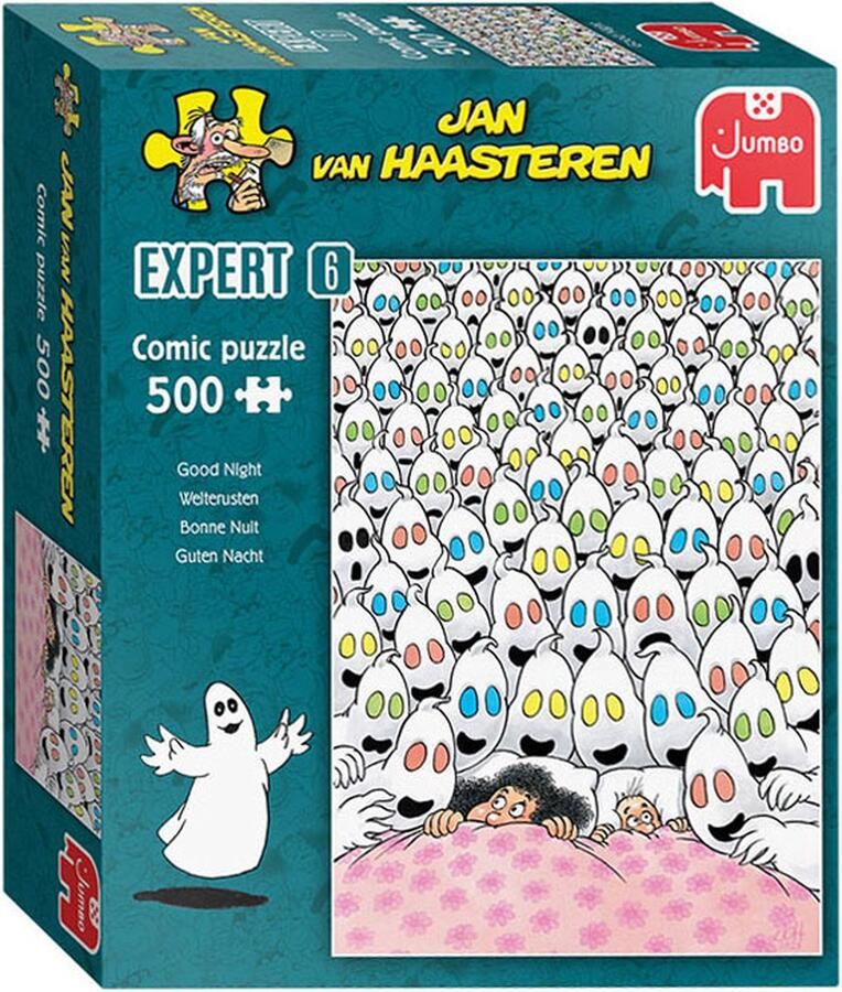 Jan van Haasteren Expert: Puzzel Welterusten 500 stukjes