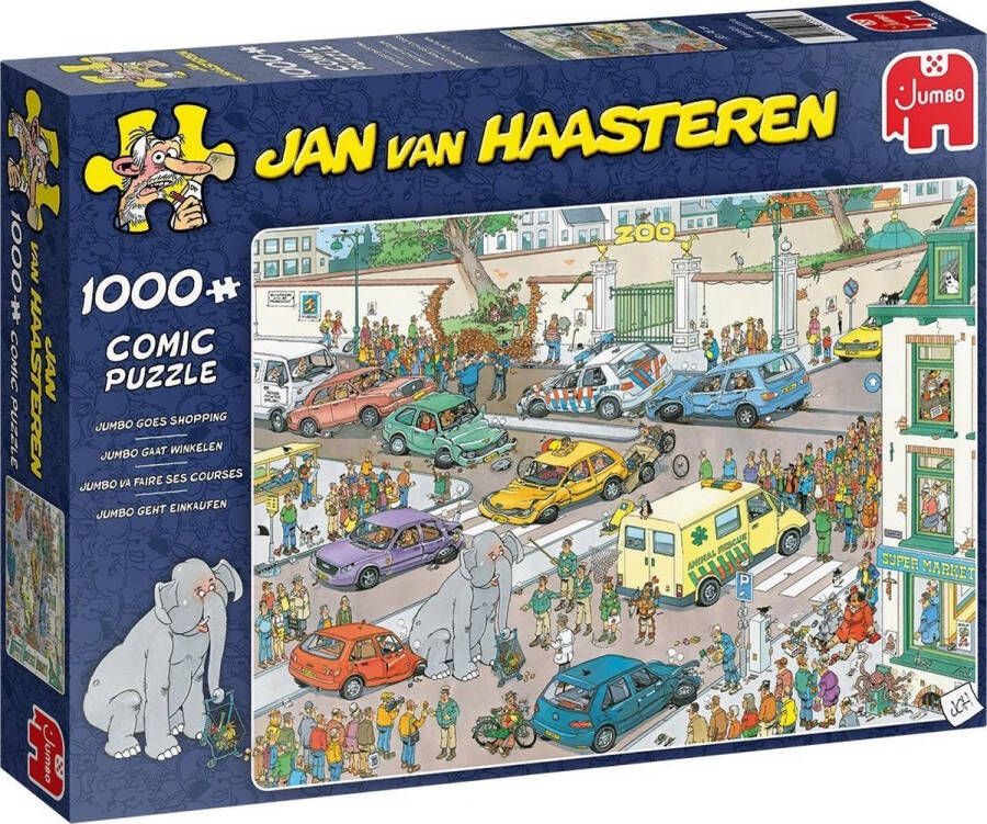Jan van Haasteren Jumbo puzzel 1000 stukjes Jumbo gaat winkelen