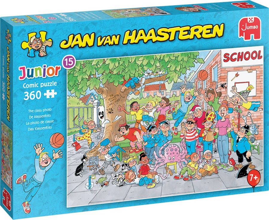 Jan van Haasteren Jumbo JvH Junior 15 De klassenfoto 360 stukjes