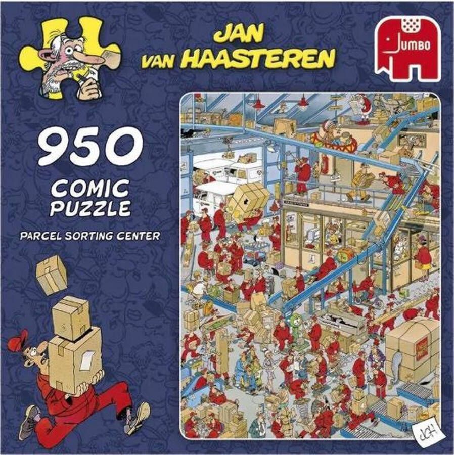 Jan van Haasteren Jumbo Parcel Sorting Center Postcentrum puzzel 950 stukjes