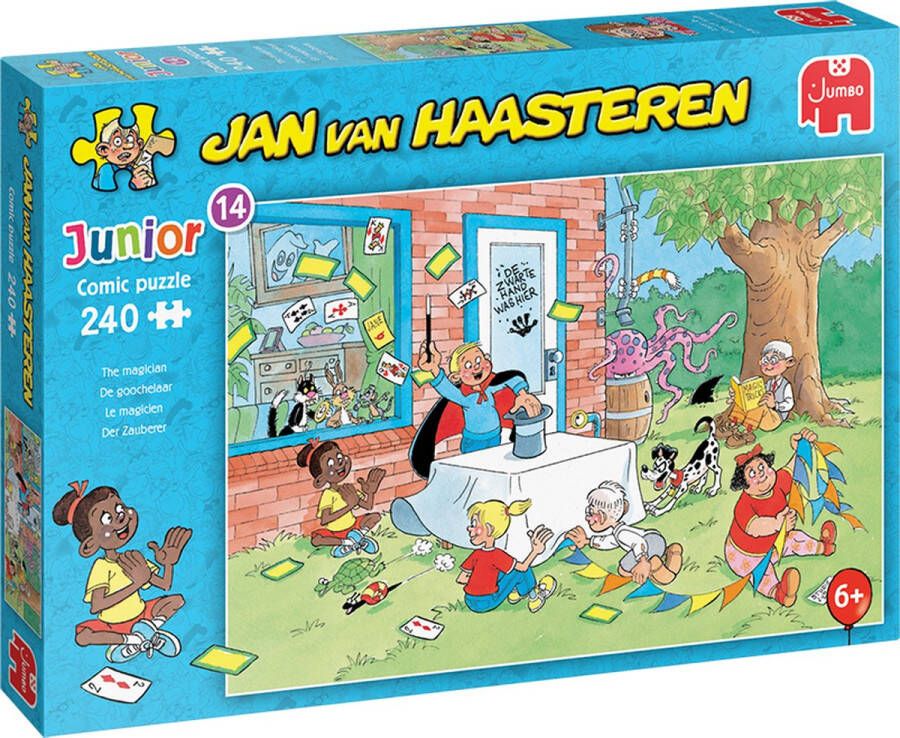 Jan van Haasteren Junior 14 Puzzel- De Goochelaar 240 stukjes