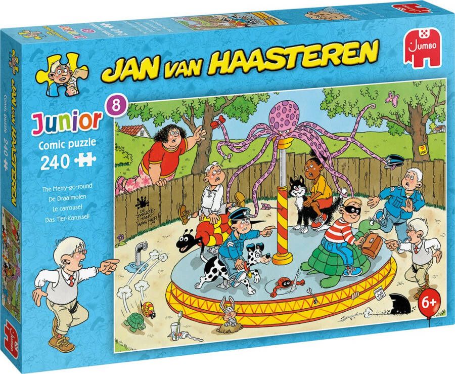 Jan van Haasteren Junior De Draaimolen puzzel 240 stukjes Kinderpuzzel