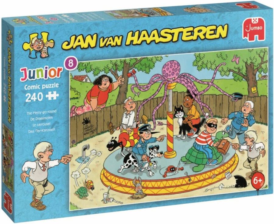 Jan van Haasteren Junior De Draaimolen puzzel 240 stukjes Kinderpuzzel