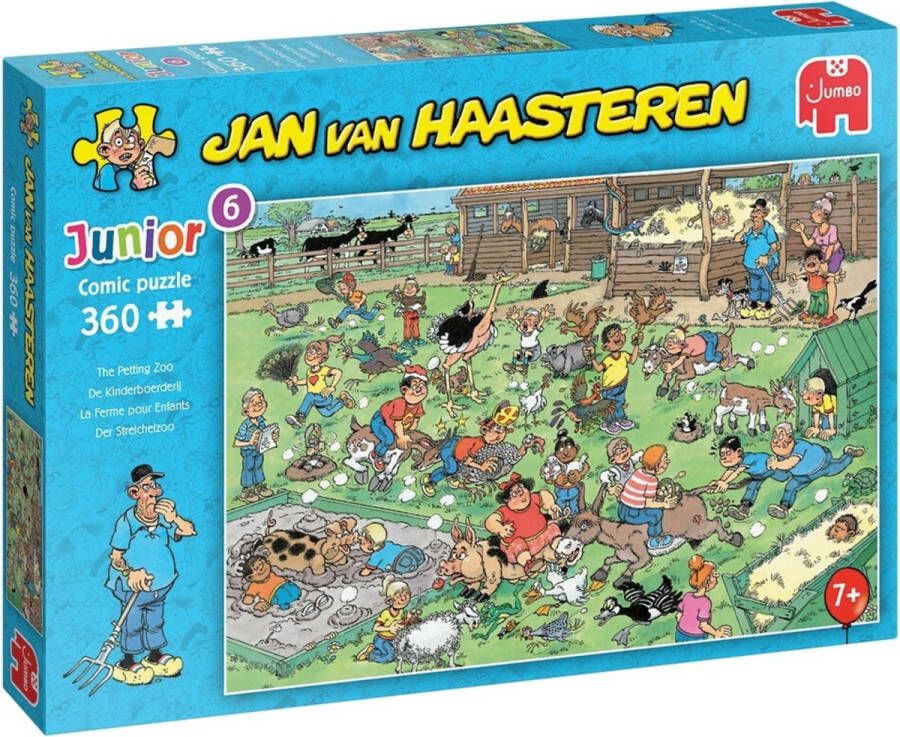 Jan van Haasteren Junior De Kinderboerderij puzzel 360 stukjes Kinderpuzzel