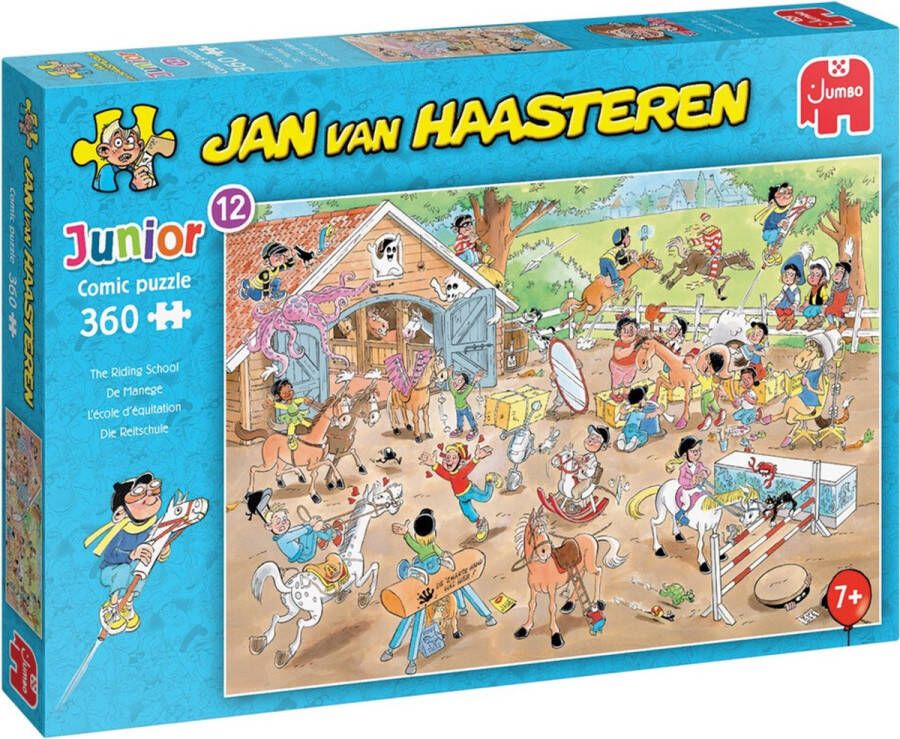 Jumbo Jan van Haasteren Legpuzzel Junior The Riding School 360st.