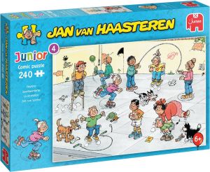 Jan van Haasteren Junior Speelkwartiertje puzzel 240 stukjes Kinderpuzzel