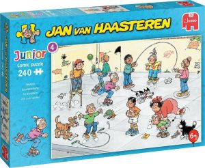 Jan van Haasteren Junior Speelkwartiertje puzzel 240 stukjes Kinderpuzzel