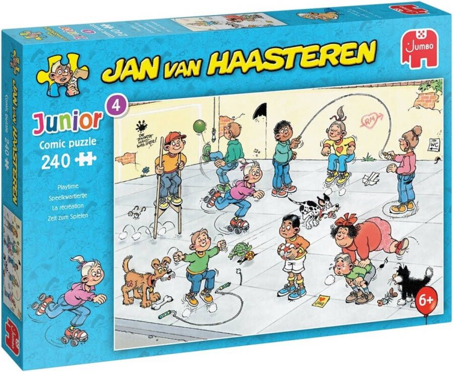 Jan van Haasteren Junior Speelkwartiertje puzzel 240 stukjes Kinderpuzzel