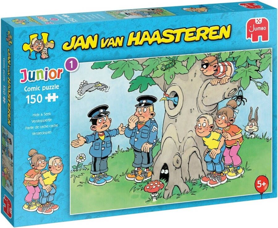 Jan van Haasteren Junior Verstoppertje puzzel 150 stukjes Kinderpuzzel