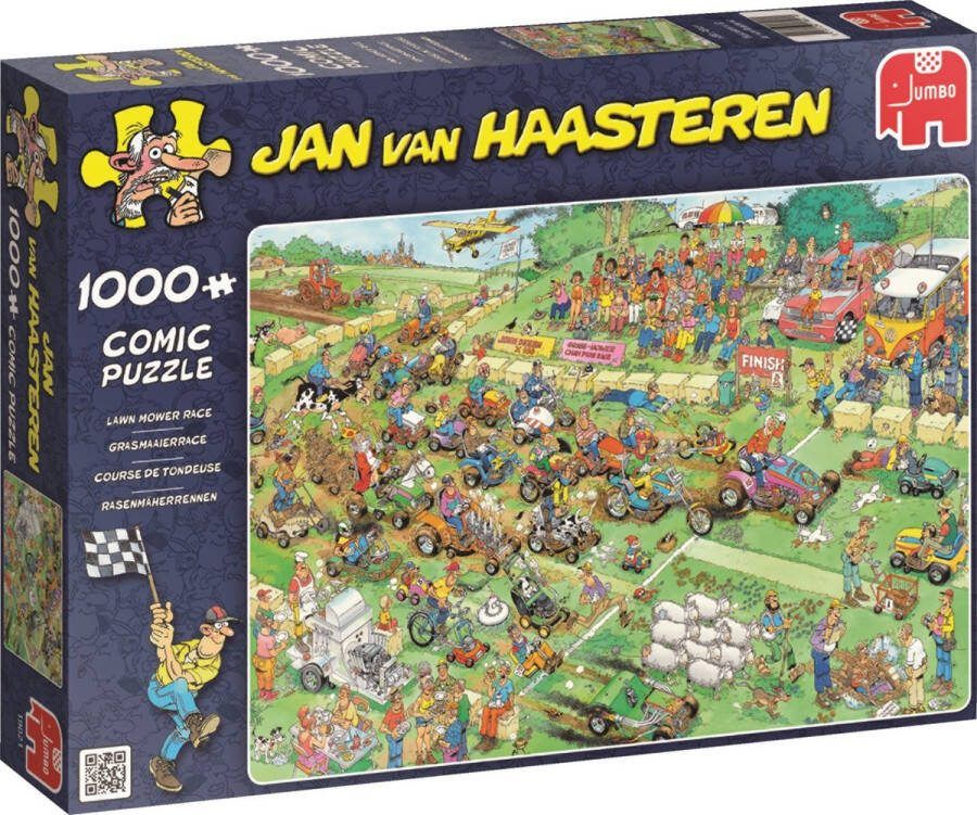 Jan van Haasteren Grasmaaierrace puzzel 1000 stukjes
