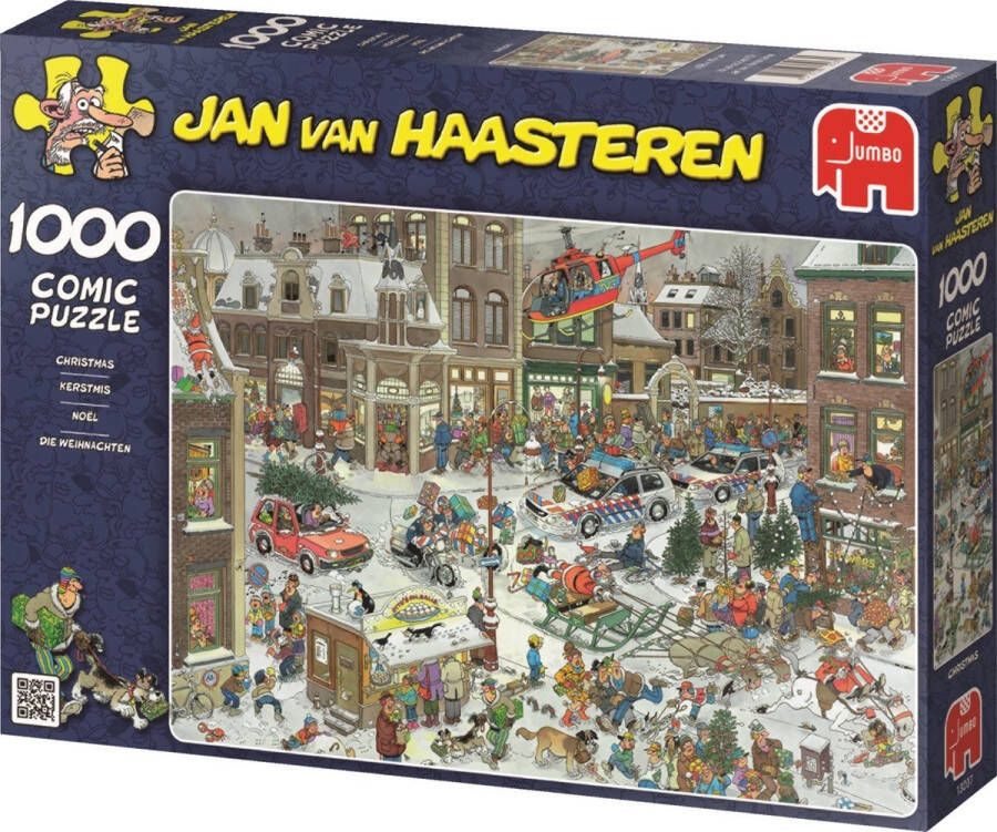 Jan van Haasteren Jumbo puzzel 1000 stukjes Kerstmis