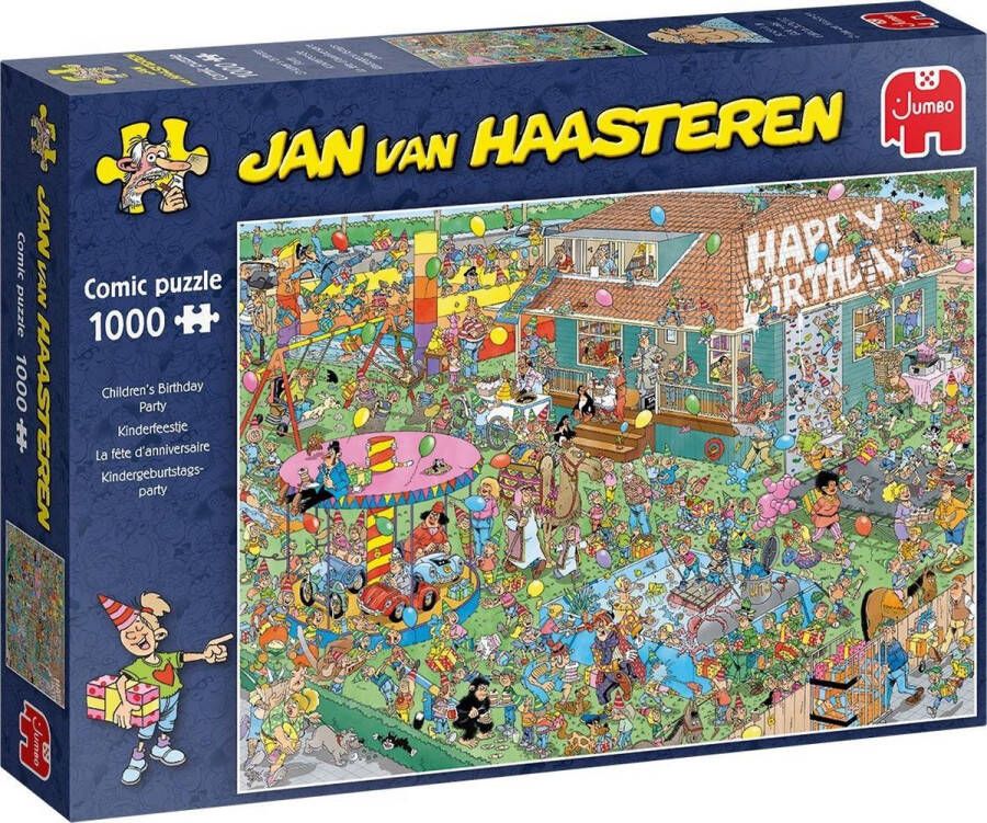 Jumbo puzzel Jan van Haasteren Childrens Birthday Party 1000 stukjes