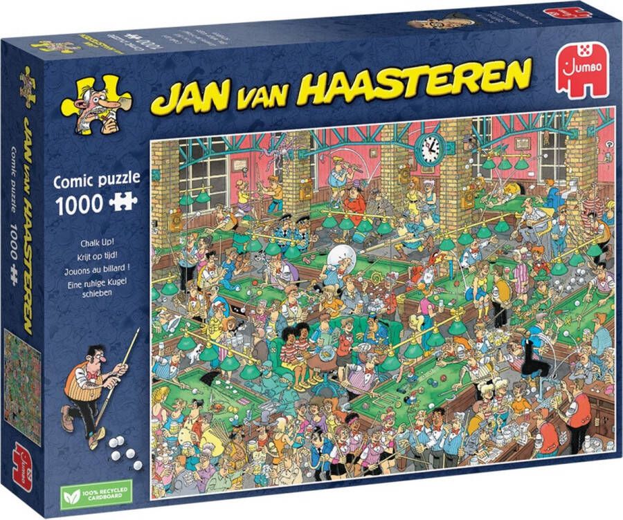 Jumbo Jan van Haasteren Krijt op Tijd! Legpuzzel 1000 stukjes