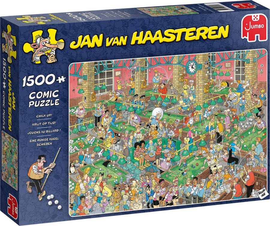 Jan van Haasteren Krijt op Tijd! puzzel 1500 stukjes