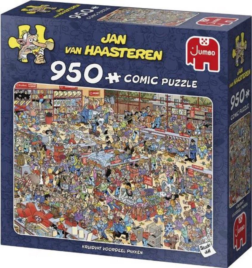 Jan van Haasteren Kruidvat Voordeel Pakken puzzel 950 stukjes