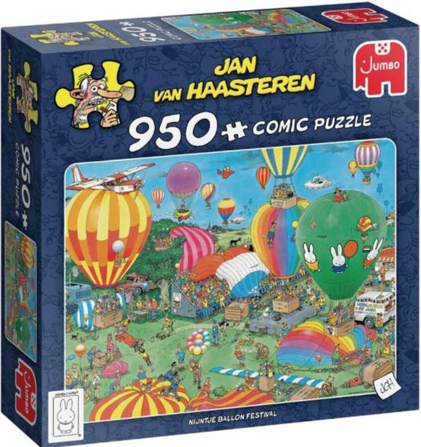 Jan van Haasteren Nijntje Ballon Festival puzzel 950 stukjes