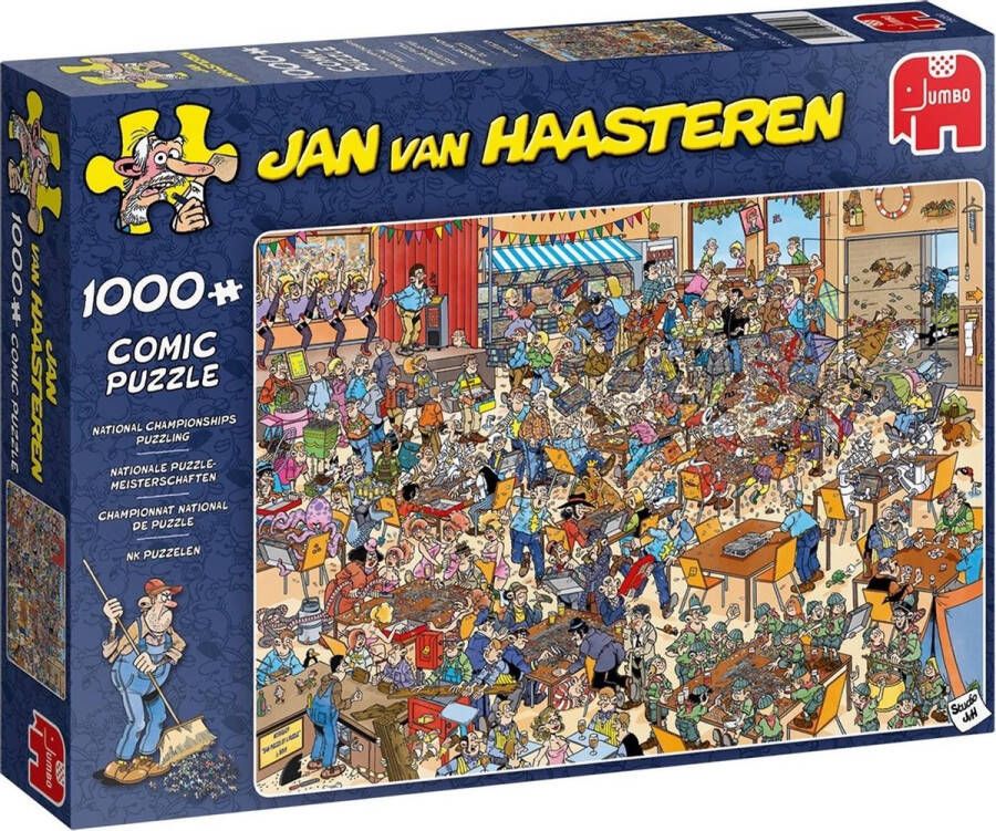 Jan van Haasteren Jumbo puzzel 1000 stukjes NK legpuzzelen