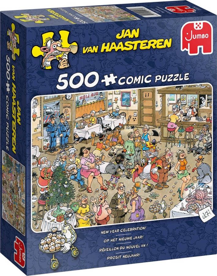 Jan van Haasteren Jumbo puzzel 500 stukjes op het nieuwe jaar!