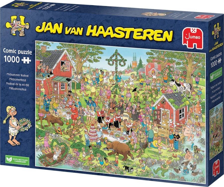 Jan van Haasteren Puzzel Midzomer Festival 1000 Stukjes