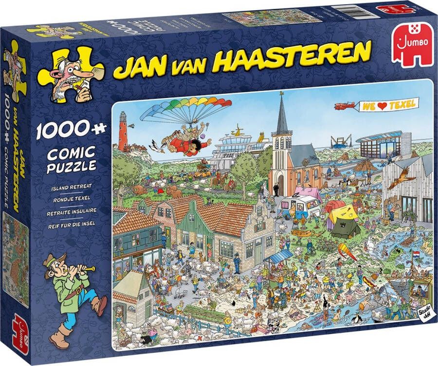 Jan van Haasteren Jumbo puzzel 1000 stukjes Rondje Texel