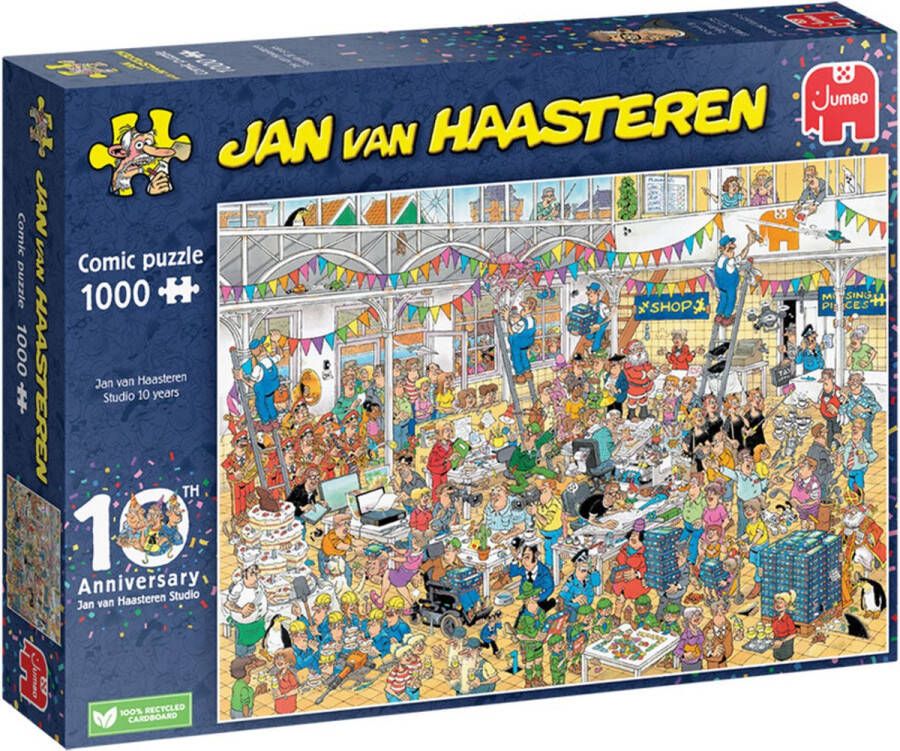 Jumbo Jan van Haasteren 10 jaar JvH Studio 1000 stukjes