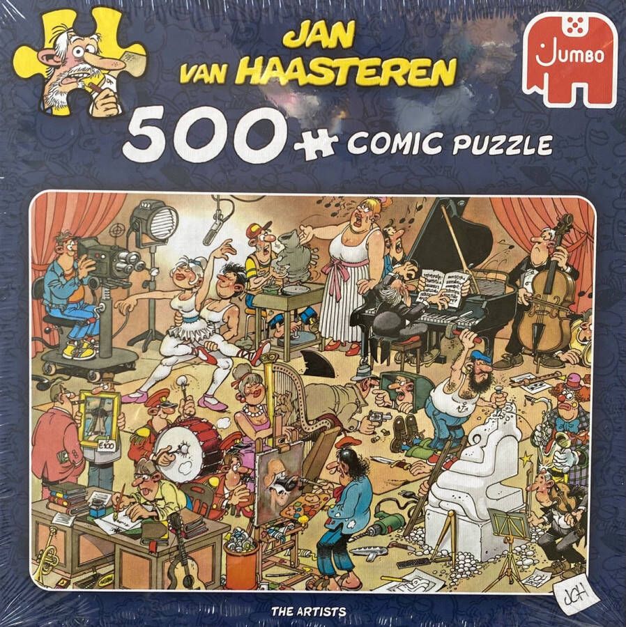 Jan van Haasteren The Artists puzzel 500 stukjes