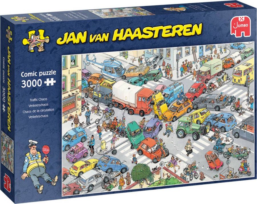 Jan van Haasteren Verkeerschaos Legpuzzel 3000 stukjes