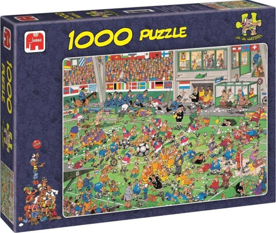 Jan van Haasteren Voetbalkampioenschap Puzzel 1000 stukjes