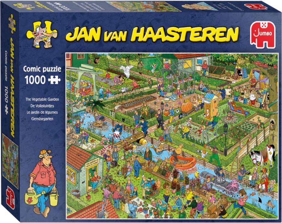 Jan van Haasteren Volkstuintjes puzzel 1000 stukjes