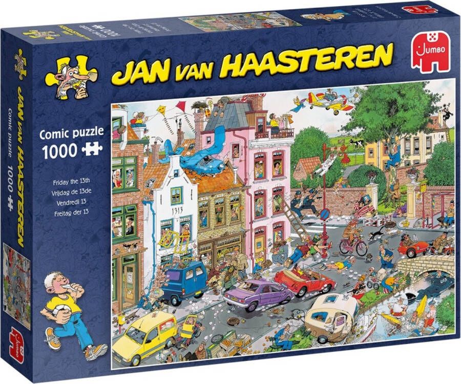 Jan van Haasteren Jumbo puzzel 1000 stukjes Vrijdag de 13e