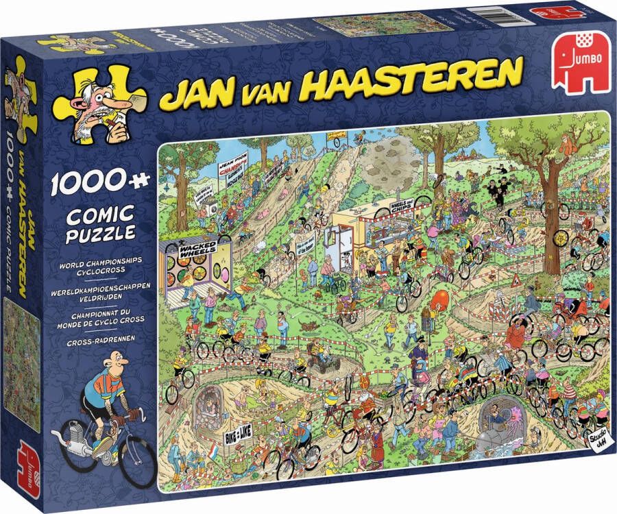 Jan van Haasteren Jumbo puzzel 1000 stukjes Wereldkampioenschappen veldrijden