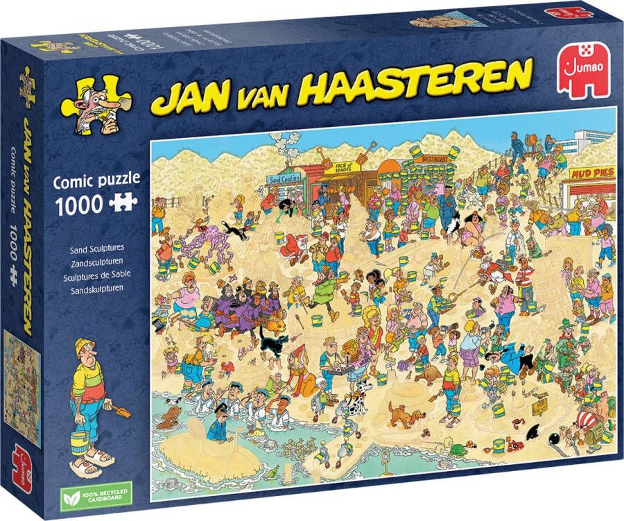 Jan van Haasteren zandsculpturen legpuzzel 1000 stukjes