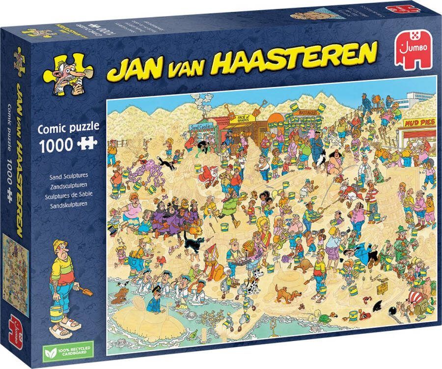 Jan van Haasteren Zandsculpturen 1000 stukjes puzzel Legpuzzel