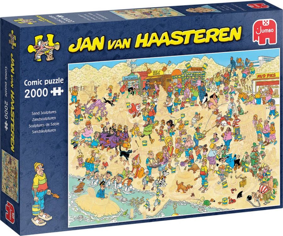 Jan van Haasteren Zandsculpturen Legpuzzel 2000 stukjes