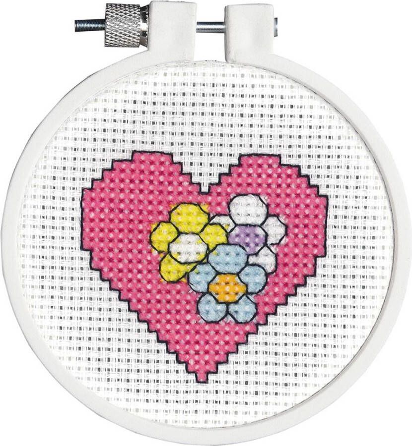 Janlynn kinder borduurset hart 021-1753