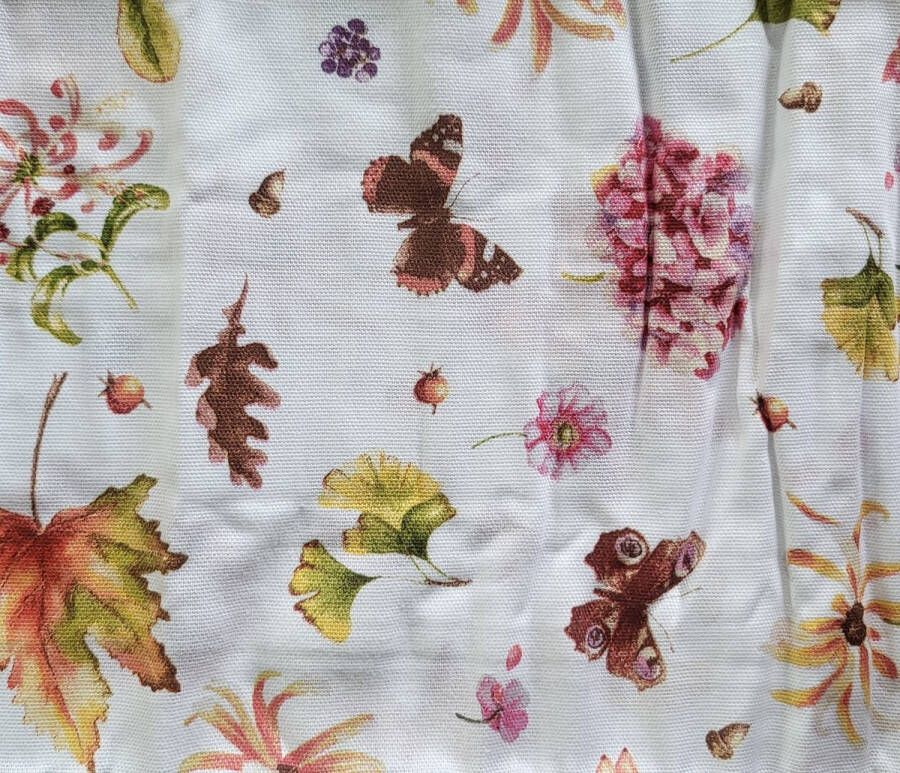 Janneke Brinkman 2 Placemats bloemen en vlinders 45x30 cm