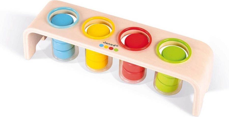 Janod Essentiel Kleuren Sorteren Spel Educatief Spel Leer Spelenderwijs Kleuren Het Spel Bevat Verschillende Levels Geschikt Vanaf 2 Jaar