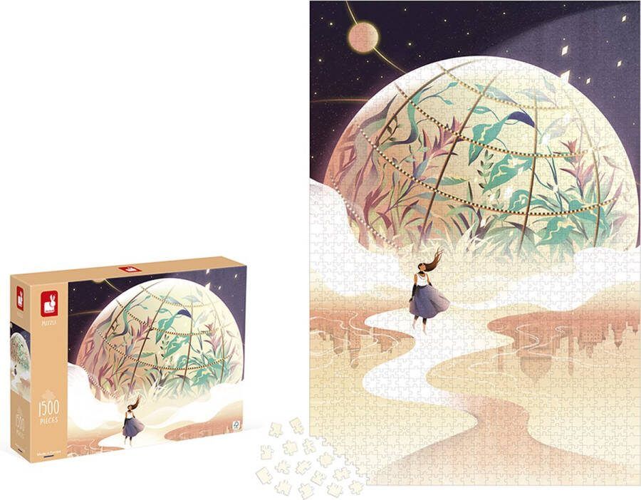 Janod Kidult Puzzel Droom Van Oneindigheid 1500 Stukjes Geschikt Vanaf 10 Jaar