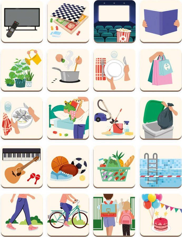 Janod Magneetbord Weekplanning Het Plannen Van Gezinsactiviteiten Wordt Een Fluitje Van Een Cent Met Dit Geïllustreerde Magneetbord Geschikt Vanaf 3 Jaar