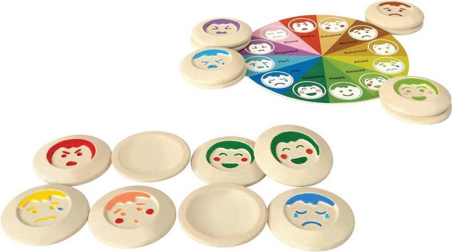 Janod PlanToys Houten Speelgoed Mijn stemmingsmemo