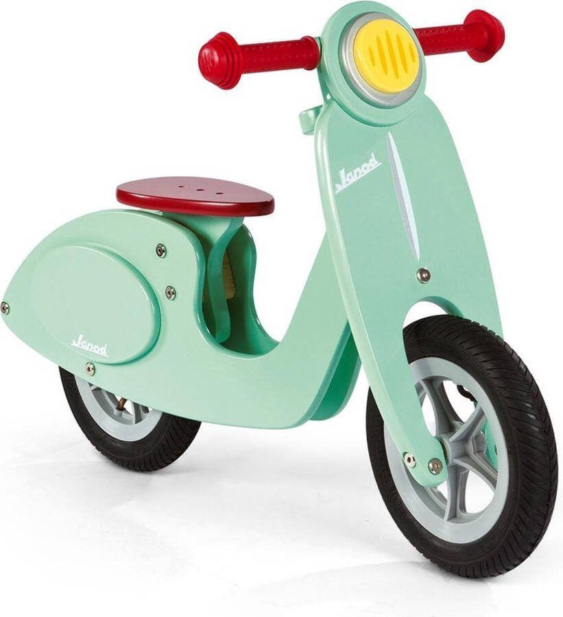 Janod Houten Loopfiets Scooter Mint