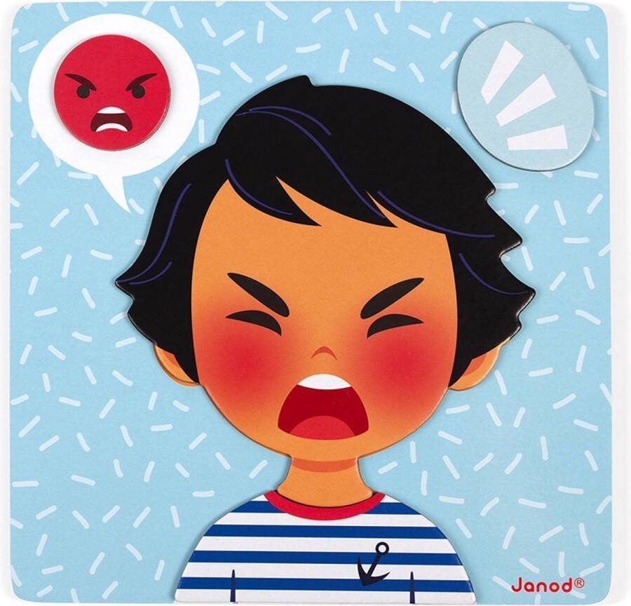 Janod Spel Magnetische Emoties Dit Educatieve Magnetische Spel Laat Kinderen Emoties Ontdekken Dankzij Geïllustreerde Kaarten Die Verschillende Situaties Uit Het Dagelijks Leven Voorstellen Geschikt Vanaf 2 Jaar