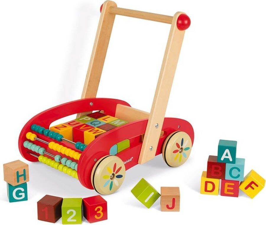 Janod Tatoo ABC buggy (30-delig)
