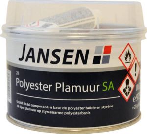 Jansen 2K Polyester Plamuur SA 250 gram