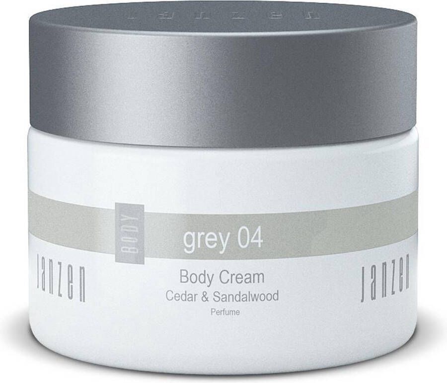 Janzen Body Cream Grey 04 Bodycrème Fris en Zacht Lichaamsverzorging 300 ml