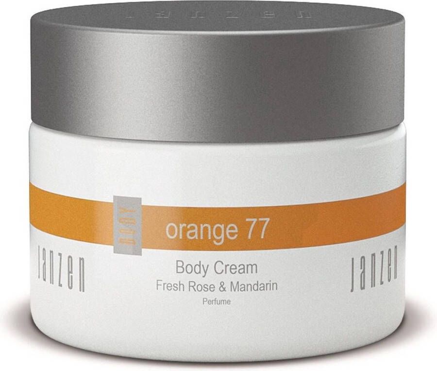 Janzen Body Cream Orange 77 Body crème Zacht en Bloemig Lichaamsverzorging 300 ml