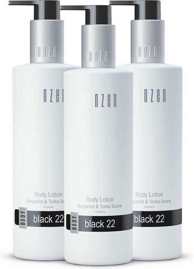 Janzen Body Lotion Black 22 3-pack