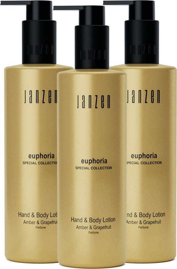Janzen Body Lotion Euphoria 3-pack
