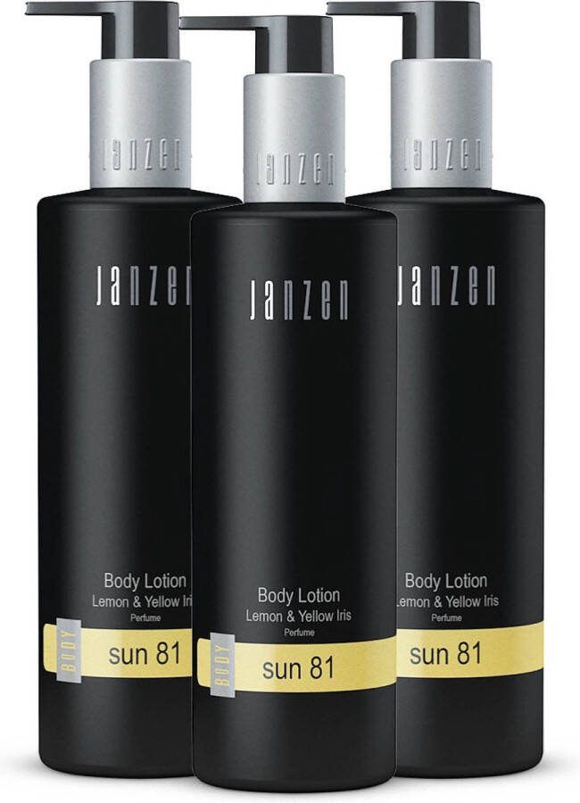 Janzen Body Lotion Sun 81 3-pack